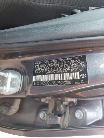 JTKKUPB41D1033829 - 2013 TOYOTA SCION XD GRAY photo 12