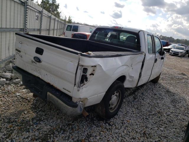 1FTEX1CM1EKG24262 - 2014 FORD F150 SUPER CAB WHITE photo 3