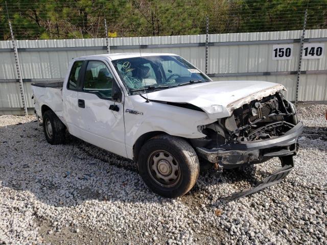 1FTEX1CM1EKG24262 - 2014 FORD F150 SUPER CAB WHITE photo 4