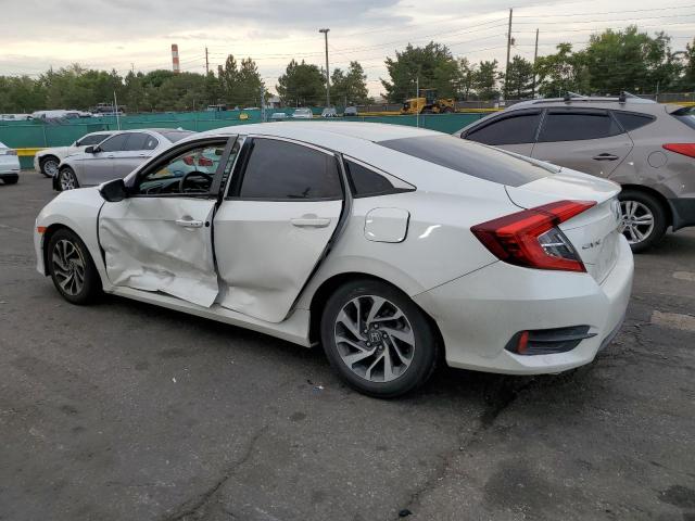 19XFC2F77GE237636 - 2016 HONDA CIVIC EX WHITE photo 2