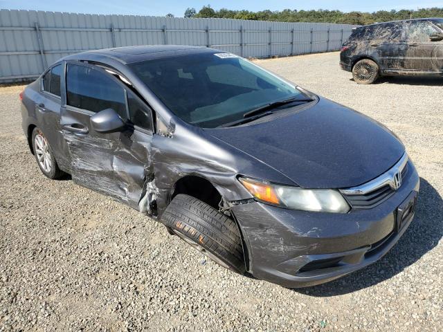 19XFB2F81CE331937 - 2012 HONDA CIVIC EX ნაცრისფერი ფოტო 4