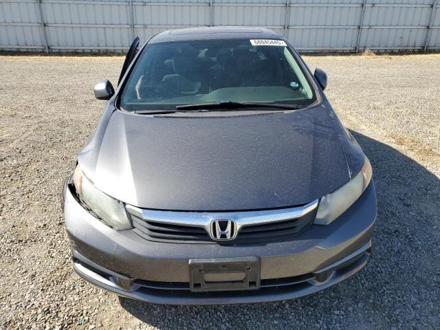 19XFB2F81CE331937 - 2012 HONDA CIVIC EX ნაცრისფერი ფოტო 5
