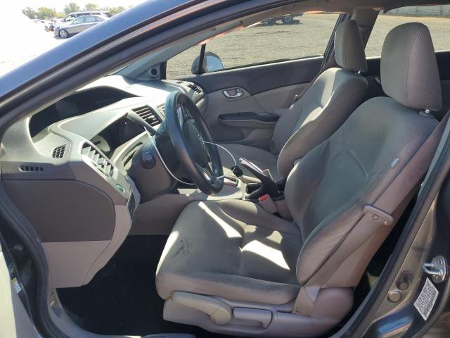 19XFB2F81CE331937 - 2012 HONDA CIVIC EX ნაცრისფერი ფოტო 7