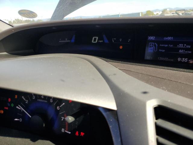 19XFB2F81CE331937 - 2012 HONDA CIVIC EX ნაცრისფერი ფოტო 9