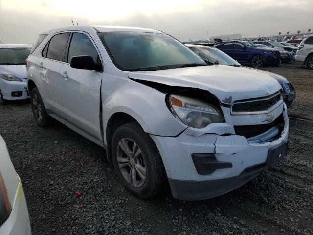 1GNALAEK0FZ112627 - 2015 CHEVROLET EQUINOX LS WHITE photo 4