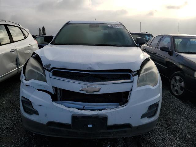 1GNALAEK0FZ112627 - 2015 CHEVROLET EQUINOX LS WHITE photo 5