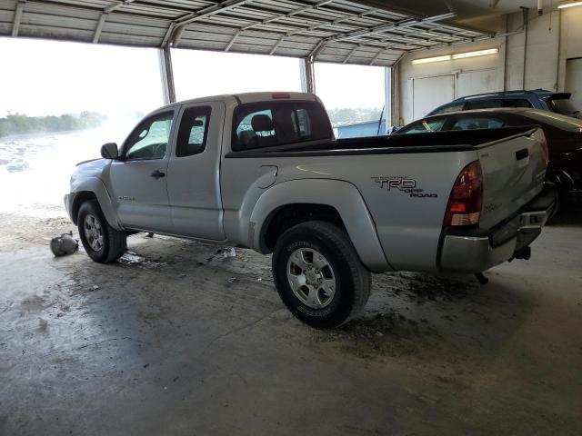 5TETU62N25Z094810 - 2005 TOYOTA TACOMA PRERUNNER ACCESS CAB SILVER photo 2