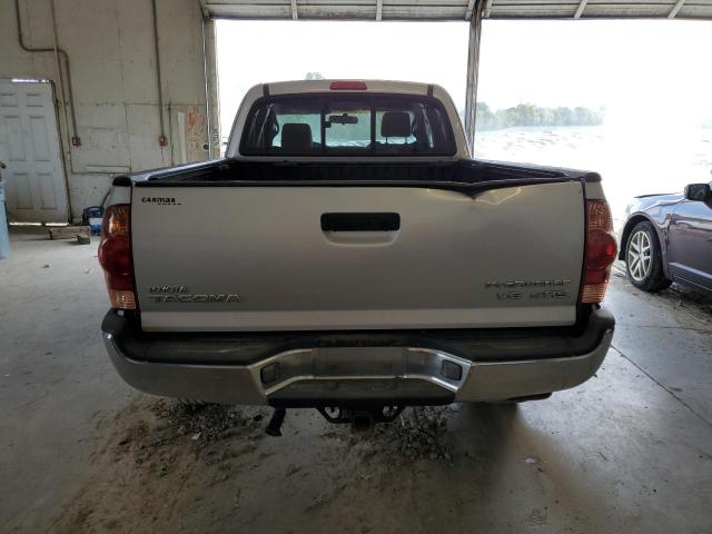 5TETU62N25Z094810 - 2005 TOYOTA TACOMA PRERUNNER ACCESS CAB SILVER photo 6