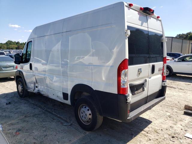 3C6TRVCG8KE525818 - 2019 RAM PROMASTER 2500 HIGH WHITE photo 2