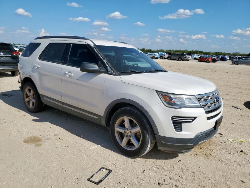 1FM5K7D86JGB07616 - 2018 FORD EXPLORER XLT WHITE photo 4