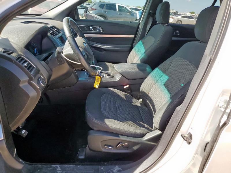 1FM5K7D86JGB07616 - 2018 FORD EXPLORER XLT WHITE photo 7