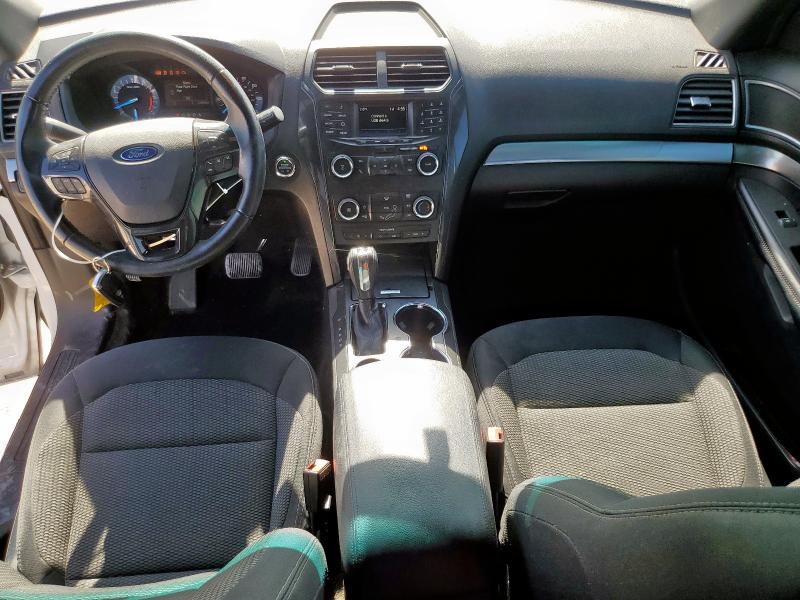 1FM5K7D86JGB07616 - 2018 FORD EXPLORER XLT WHITE photo 8