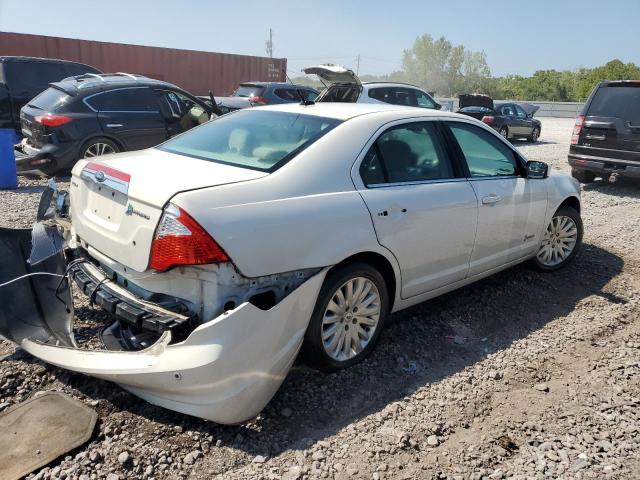 3FADP0L30CR406521 - 2012 FORD FUSION HYBRID WHITE photo 3