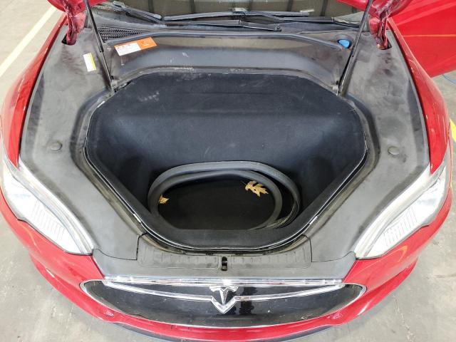 5YJSA1E48FF119111 - 2015 TESLA MODEL S Kırmızı fotoğraf 12