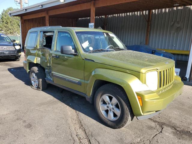 1C4PJMAK1CW177886 - 2012 JEEP LIBERTY SPORT GREEN photo 4