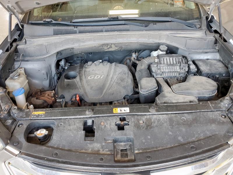 5XYZUDLB2DG053430 - 2013 HYUNDAI SANTA FE S GRAY photo 12