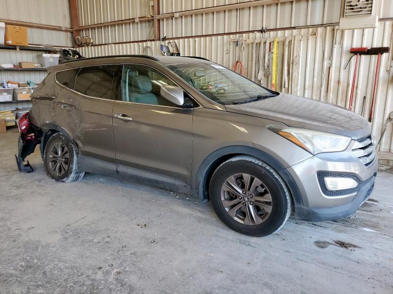 5XYZUDLB2DG053430 - 2013 HYUNDAI SANTA FE S GRAY photo 4