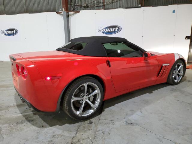 1G1YX3DW2C5101636 - 2012 CHEVROLET CORVETTE GRAND SPORT RED photo 3