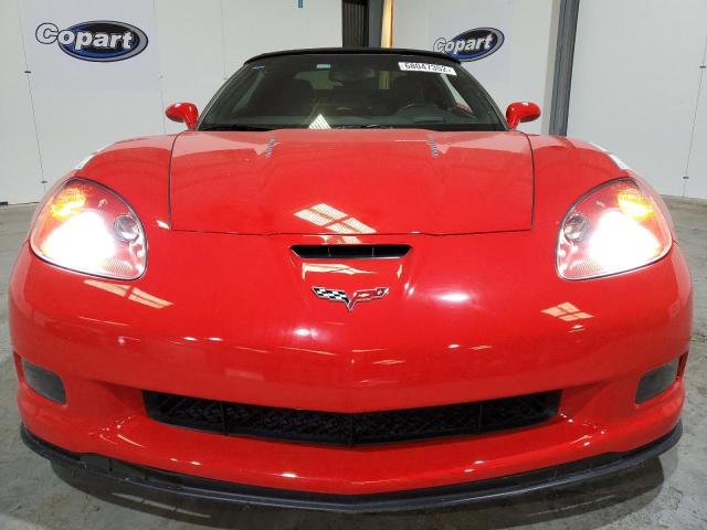 1G1YX3DW2C5101636 - 2012 CHEVROLET CORVETTE GRAND SPORT RED photo 5