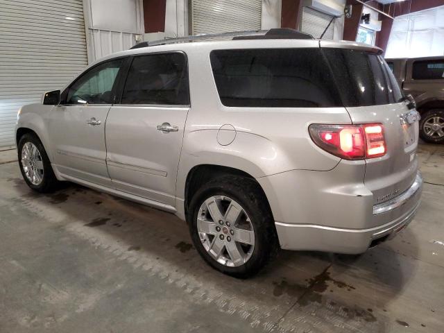 1GKKVTKD0DJ262102 - 2013 GMC ACADIA DENALI SILVER photo 2
