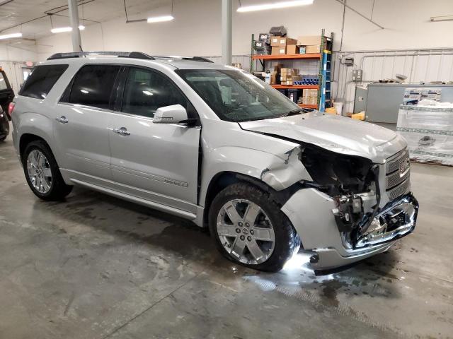 1GKKVTKD0DJ262102 - 2013 GMC ACADIA DENALI SILVER photo 4