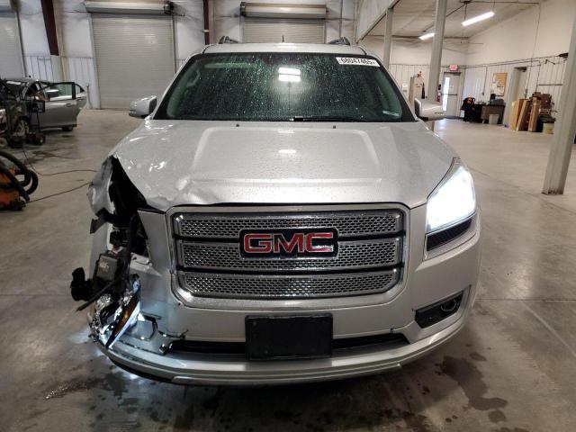 1GKKVTKD0DJ262102 - 2013 GMC ACADIA DENALI SILVER photo 5