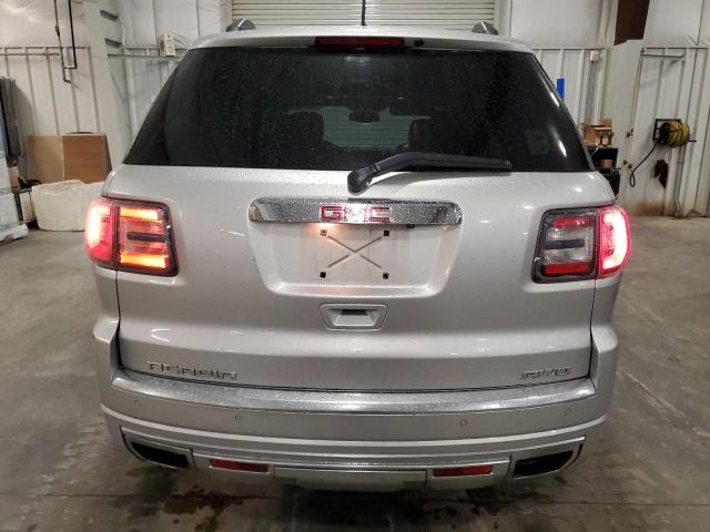 1GKKVTKD0DJ262102 - 2013 GMC ACADIA DENALI SILVER photo 6
