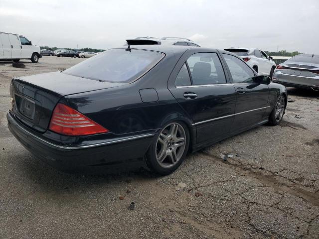 WDBNG70J76A479845 - 2006 MERCEDES-BENZ S 430 BLACK photo 3