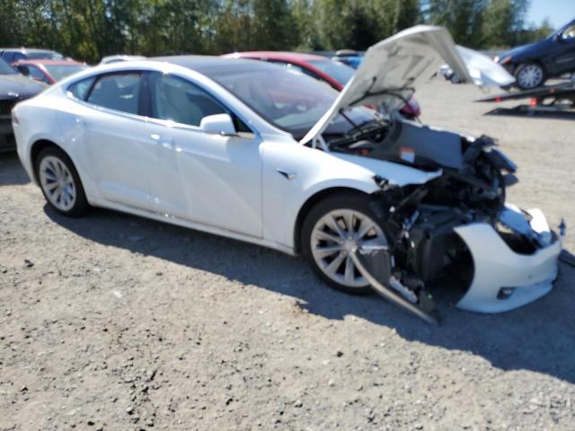 5YJSA1E25HF225923 - 2017 TESLA MODEL S Սպիտակ լուսանկար 4