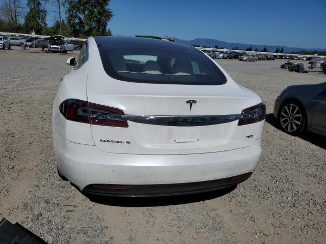 5YJSA1E25HF225923 - 2017 TESLA MODEL S Սպիտակ լուսանկար 6