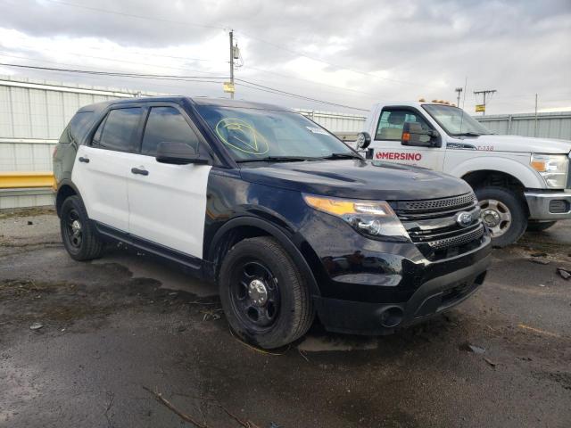 1FM5K8AR0EGA80633 - 2014 FORD EXPLORER POLICE INTERCEPTOR 黑色 照片 4