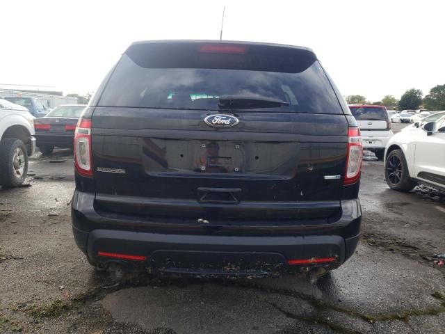 1FM5K8AR0EGA80633 - 2014 FORD EXPLORER POLICE INTERCEPTOR 黑色 照片 6