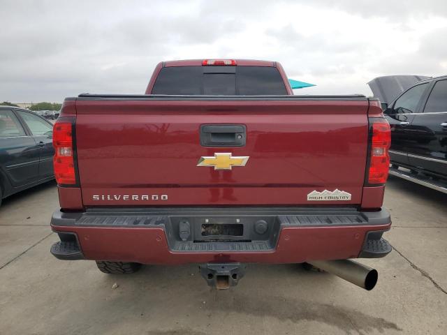 1GC1KXE86FF643609 - 2015 CHEVROLET SILVERADO K2500 HIGH COUNTRY MAROON photo 6