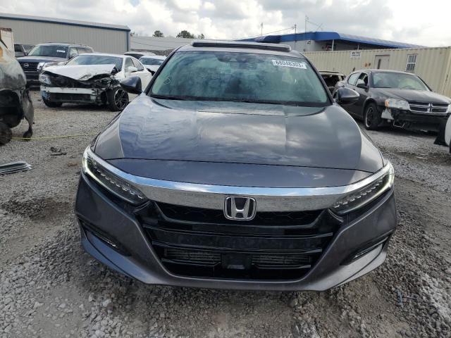 1HGCV1F90JA009238 - 2018 HONDA ACCORD TOURING GRAY photo 5