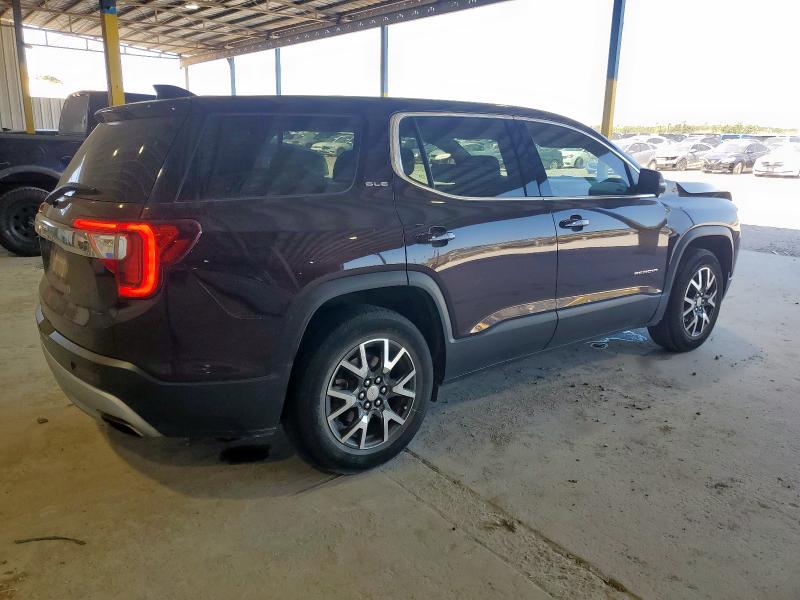 1GKKNKLS0LZ230967 - 2020 GMC ACADIA SLE PURPLE photo 3