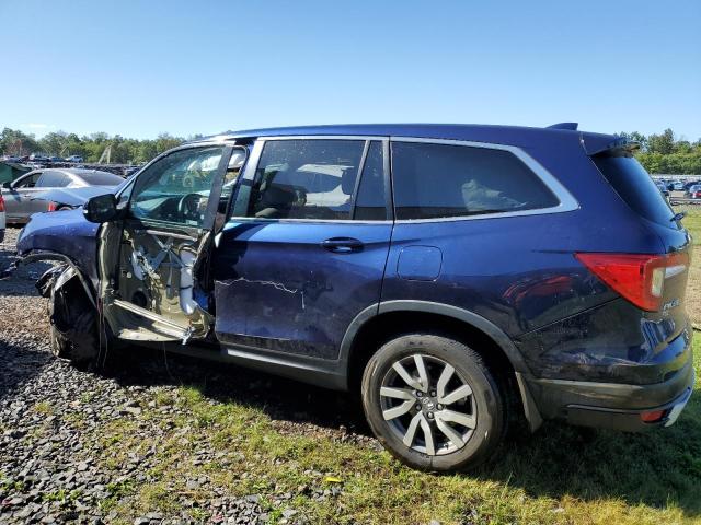 5FNYF6H59LB045951 - 2020 HONDA PILOT EXL BLUE photo 2