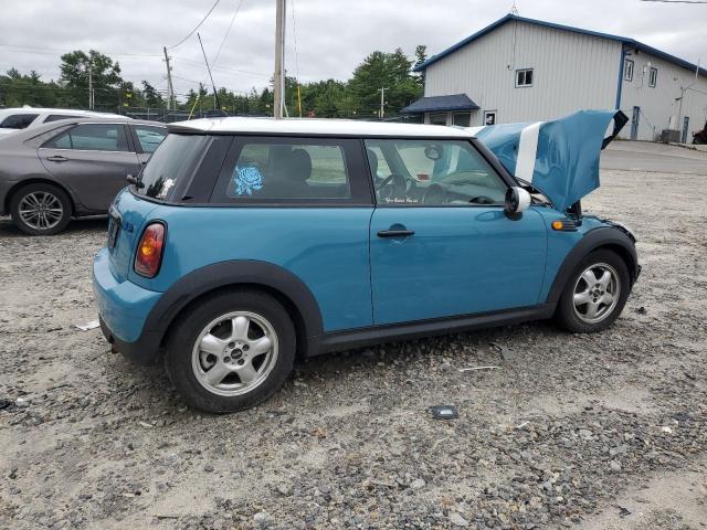 WMWMF3C59ATZ24118 - 2010 MINI COOPER BLUE photo 3