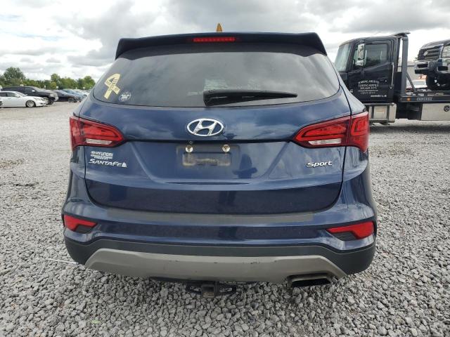 5XYZT3LB7HG448044 - 2017 HYUNDAI SANTA FE SPORT BLUE photo 6