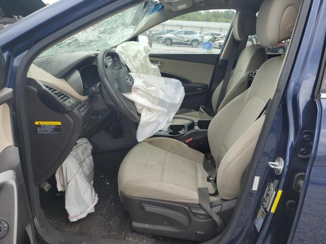 5XYZT3LB7HG448044 - 2017 HYUNDAI SANTA FE SPORT BLUE photo 7