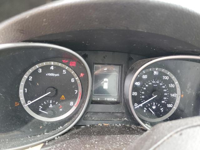 5XYZT3LB7HG448044 - 2017 HYUNDAI SANTA FE SPORT BLUE photo 9