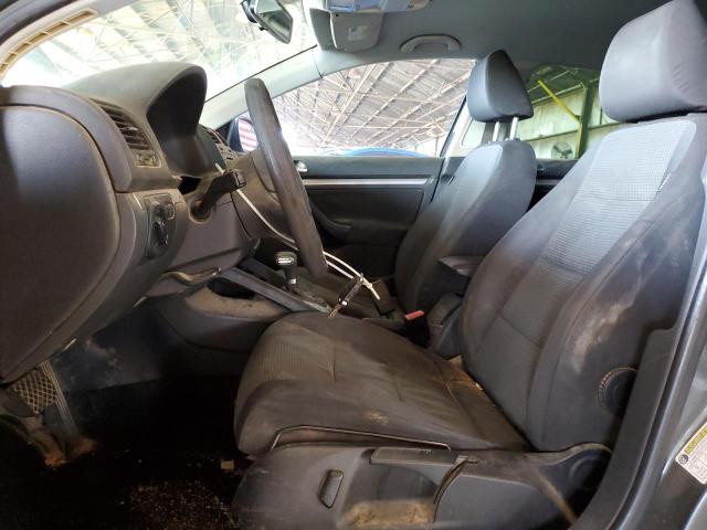 3VWJX7AJ0AM038985 - 2010 VOLKSWAGEN JETTA S GRAY photo 7