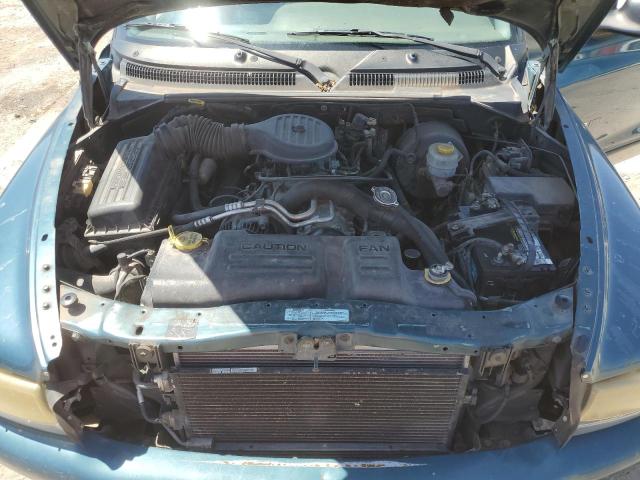 1B4HR28Z9YF150864 - 2000 DODGE DURANGO GREEN photo 12