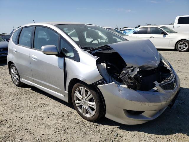 JHMGE8H57BS006737 - 2011 HONDA FIT SPORT SILVER photo 4