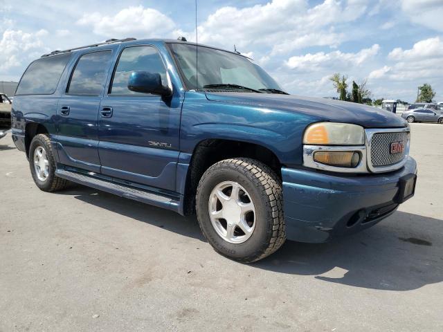 1GKFK66U75J102497 - 2005 GMC YUKON XL DENALI BLUE photo 4