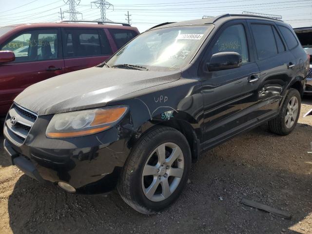 5NMSH13E59H328140 - 2009 HYUNDAI SANTA FE SE BLACK photo 1