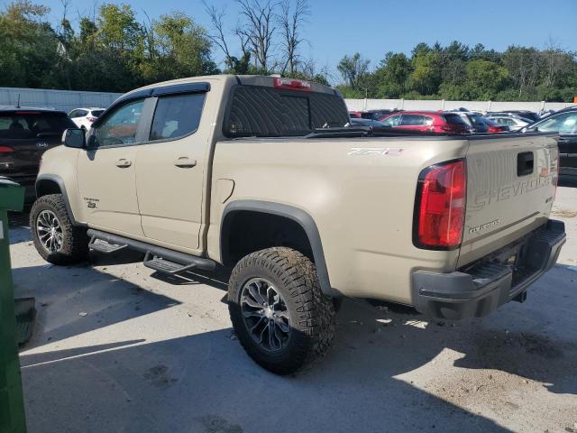 1GCGTEEN1M1175087 - 2021 CHEVROLET COLORADO ZR2 TAN photo 2