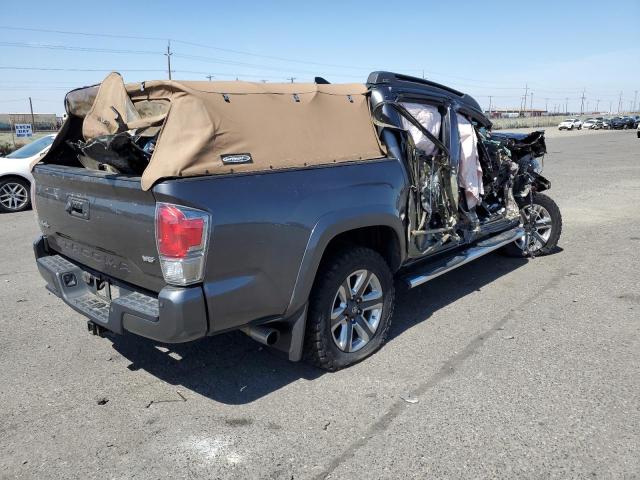 3TMGZ5AN9HM114471 - 2017 TOYOTA TACOMA DOUBLE CAB CHARCOAL photo 3