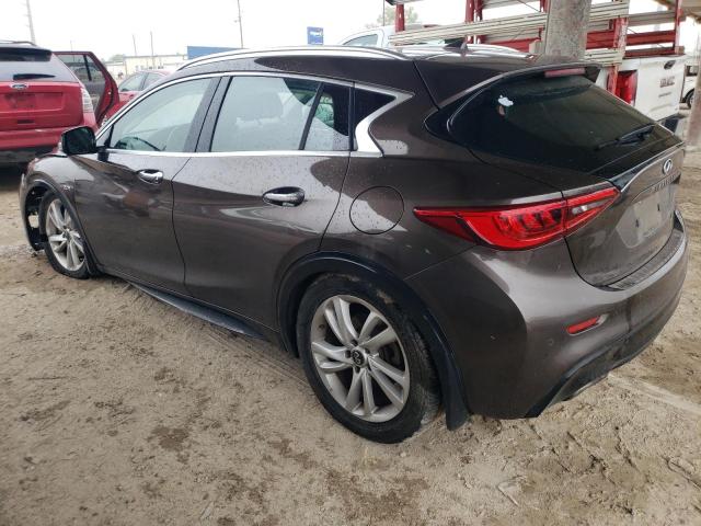 SJKCH5CP1KA007559 - 2019 INFINITI QX30 BASE PURE BROWN photo 2