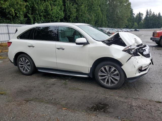 5FRYD4H47GB002411 - 2016 ACURA MDX TECHNOLOGY WHITE photo 4