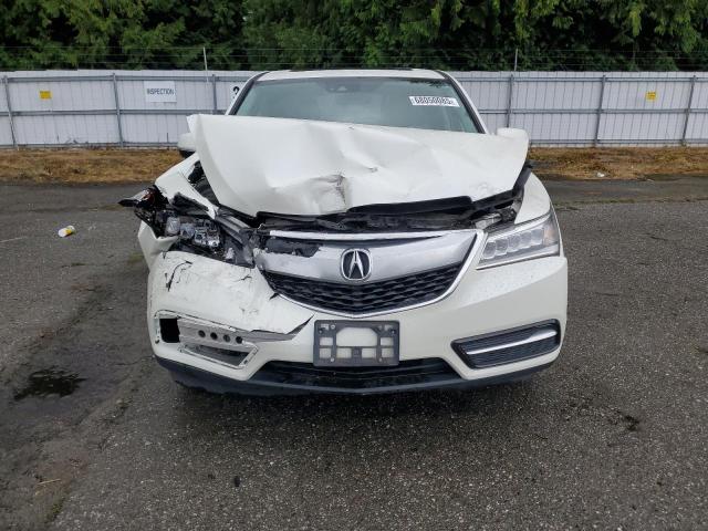 5FRYD4H47GB002411 - 2016 ACURA MDX TECHNOLOGY WHITE photo 5